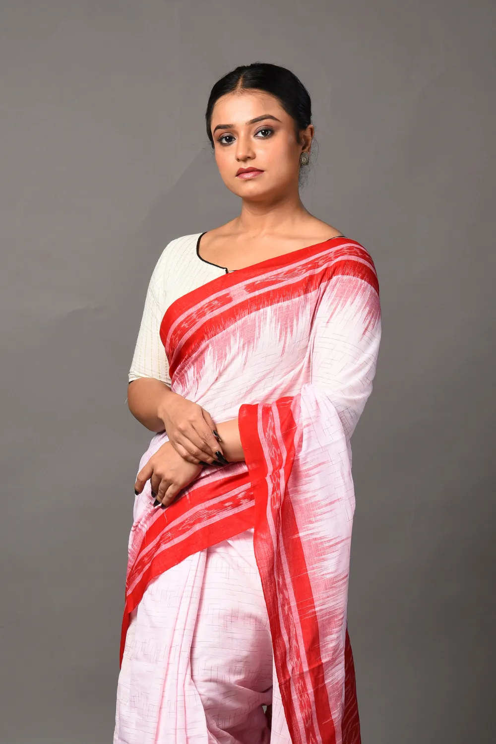 Fancy Cotton Saree in Tirupati at best price by Karthikeya Sarees Whole Sale  & Retail - Justdial